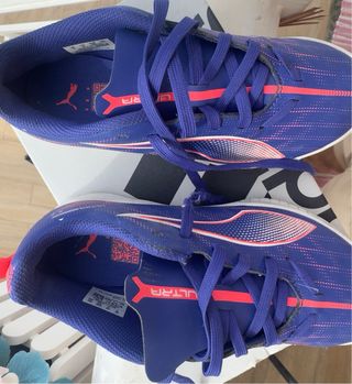 Zapatillas Adidas Talla 33 Azul/Rosa