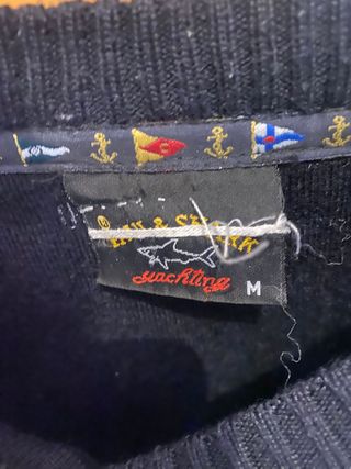 Suéter Paul & Shark Talla M Azul Marino