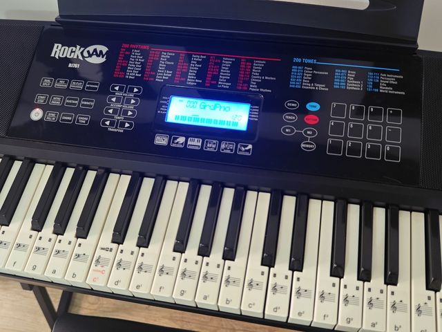 KIT COMPLETO - Piano RockJam RJ761