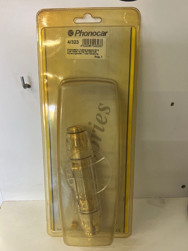Portafusible Phonocar 4/323 Doble Lama Dorado