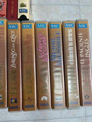Lote 12 Películas VHS Los Oscar
