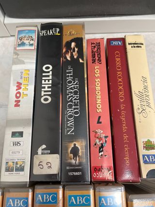 Lote 12 Películas VHS Los Oscar