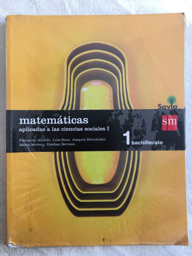 Matemáticas aplicadas a las ciencias sociales I...