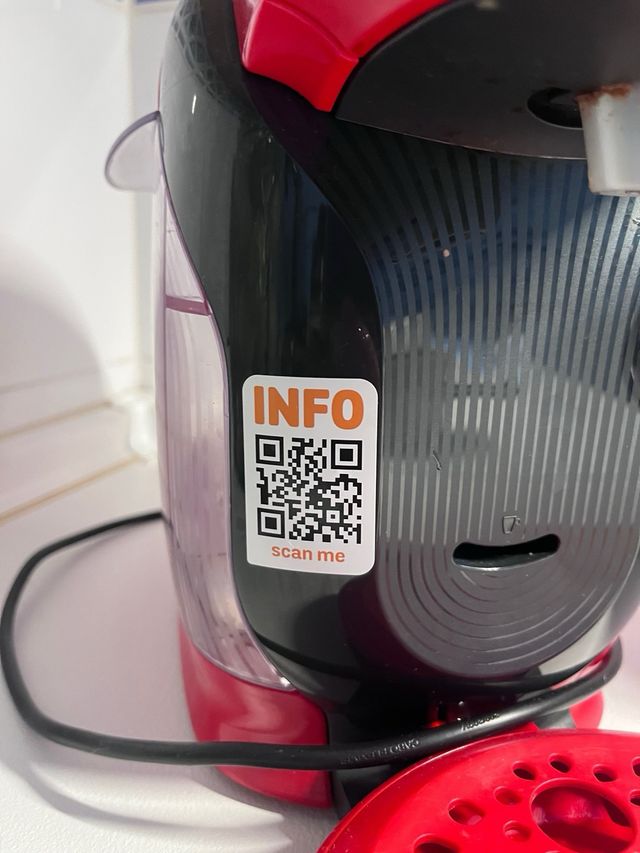 Cafetera Bosch Tassimo Style Roja