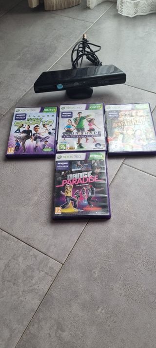 Kinect Xbox 360 + 4 Juegos