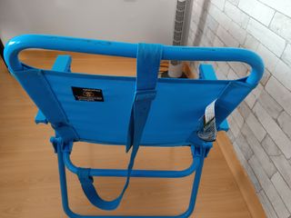 Silla Crevicosta Azul Plegable