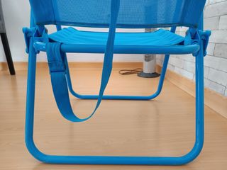Silla Crevicosta Azul Plegable