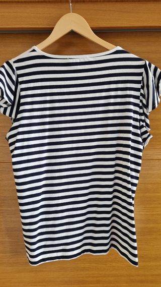 Camiseta Rosalita McGee XL Oso Gafas Rayas