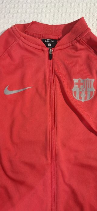 Sudadera FC Barcelona Nike Rosa Fina