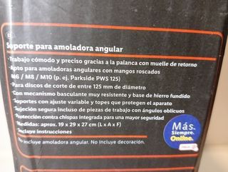 Soporte Amoladora PARKSIDE 