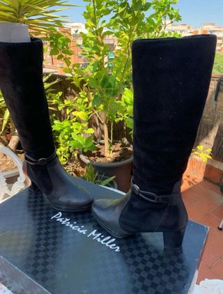Botas Altas Piel Patricia Miller Talla 36