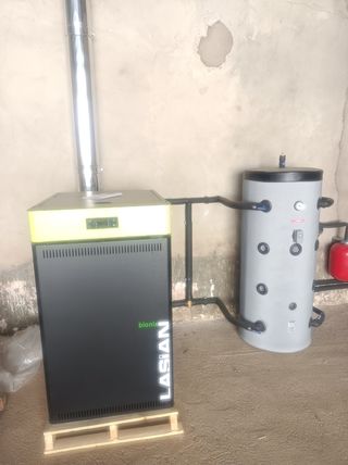 Caldera de pellets LASIAN