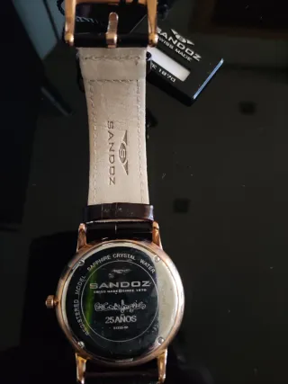 Reloj Sandoz Geneve Oro Blanco