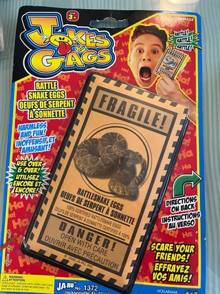 Uova di Serpente Scherzo Halloween JA-RU