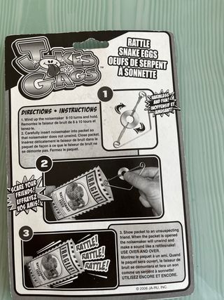 Uova di Serpente Scherzo Halloween JA-RU