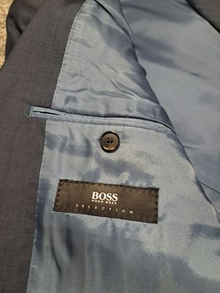 Traje Hugo Boss Navy Blue Vintage Y2K • Talla - M