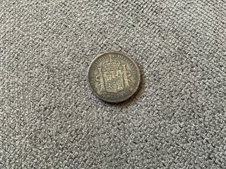 Moneda Plata Alfonso XII, 1875