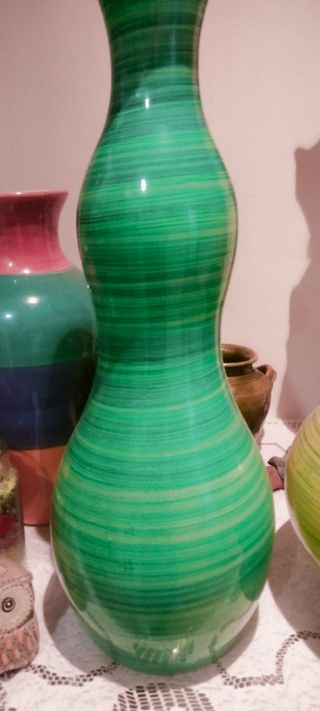 Juego de 2 jarrones decorativos