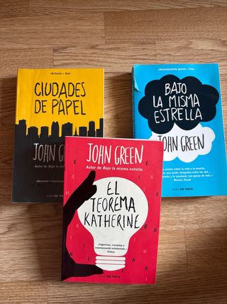 Pack libros de John Green