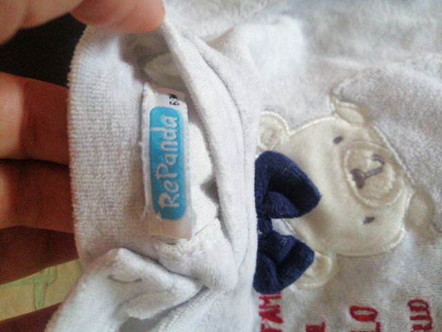 Lote 2 pijamas bebé 6/9 meses de  RePanda