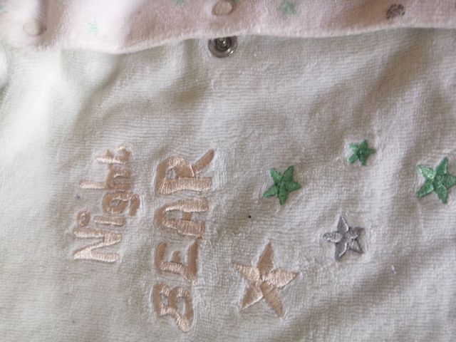 Lote 2 pijamas bebé 6/9 meses de  RePanda