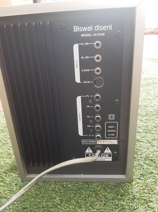 Altavoces Biswal Diseni n-51 hs
