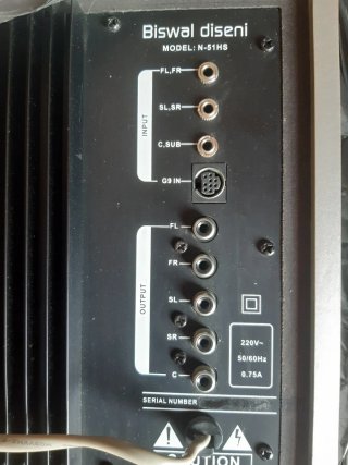 Altavoces Biswal Diseni n-51 hs