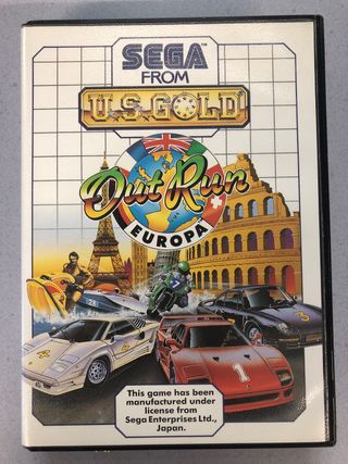 Out Run Europa - Sega Master System