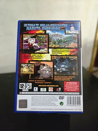 Naruto Shippuden Ultimate Ninja 4 PS2 Completo PAL