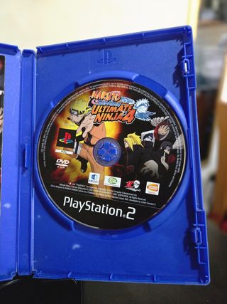 Naruto Shippuden Ultimate Ninja 4 PS2 Completo PAL