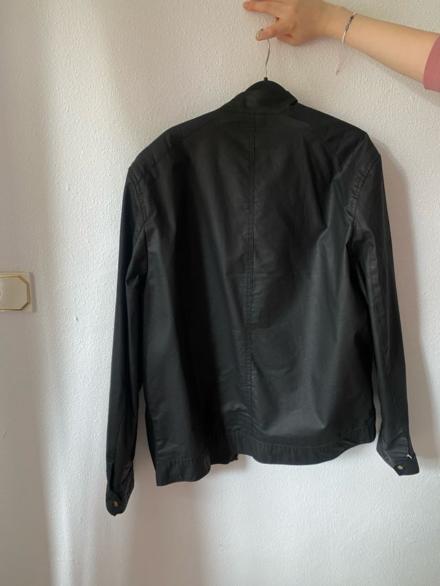 Chaqueta Intropia Negra Hombre