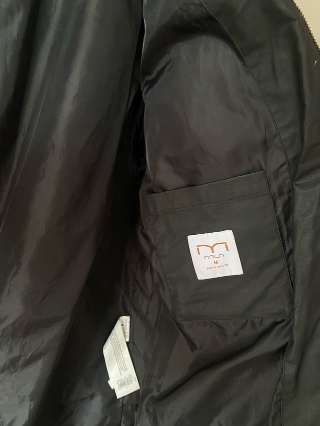 Chaqueta Intropia Negra Hombre