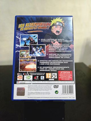 Naruto Ultimate Ninja 5 PS2 Completo PAL