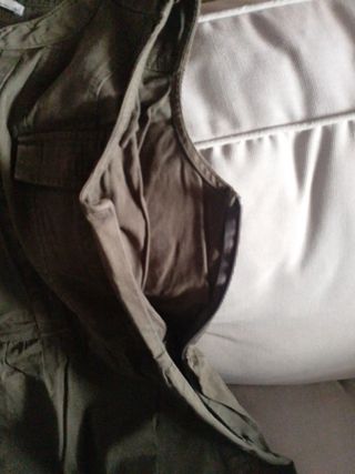 Vestido de verano verde militar