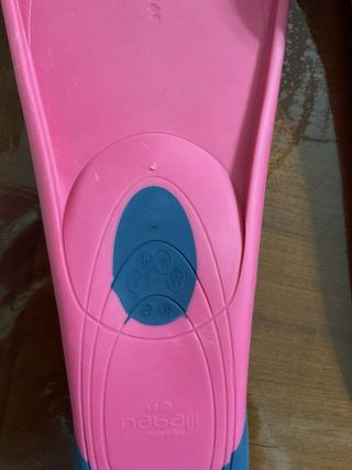 Pinne da nuoto Nabaiji rosa/blu