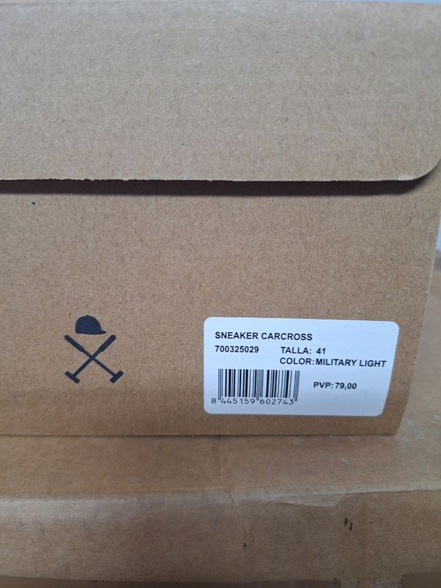 Zapatillas Harper&Neyer grises y naranjas