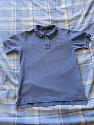 Polo bambino blu ralph lauren