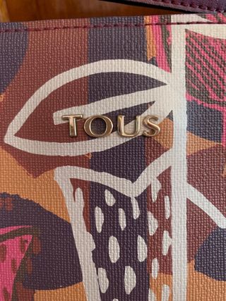 Bolso Tous Multicolor y Morado