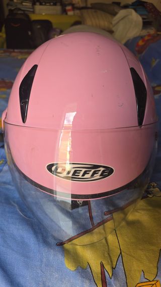 Casco da donna rosa