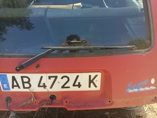 Brazo limpia trasero Renault super 5.