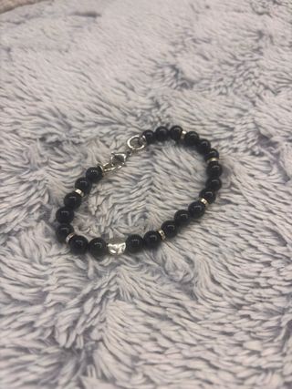 Bracciale uomo con chiusura in acciaio