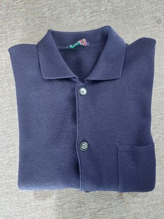 Chaqueta Dustin azul marino, vestir o informal.