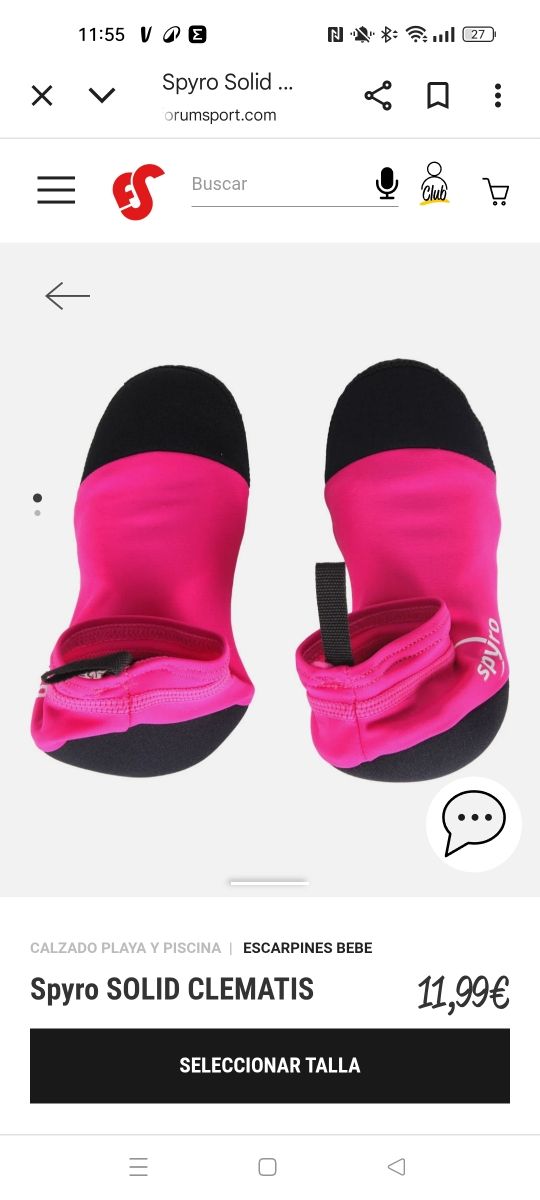 Escarpines Spyro Talla 26