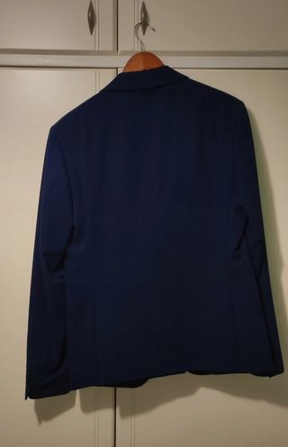 Traje Zara Azul Marino