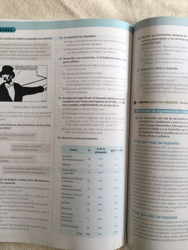 Economía. 1 Bachillerato. Savia (Spanish Edition)