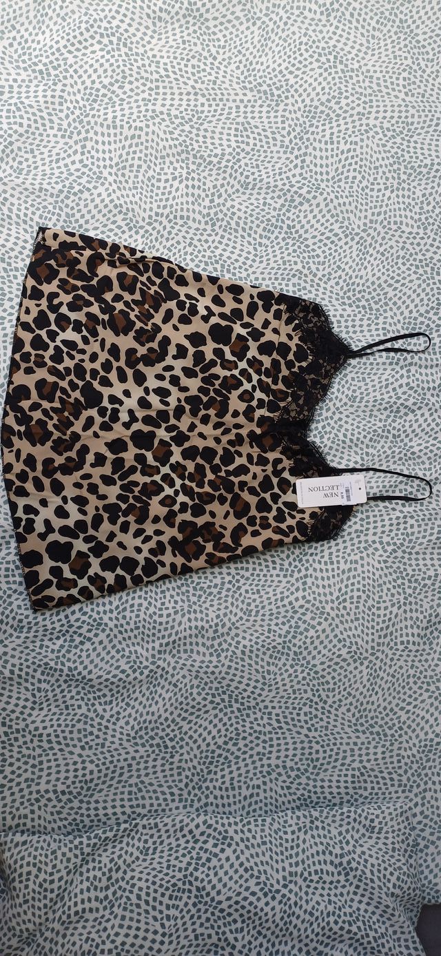 top lencero nuevo - leopardo