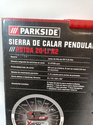 Sierra Caladora Batería PARKSIDE 