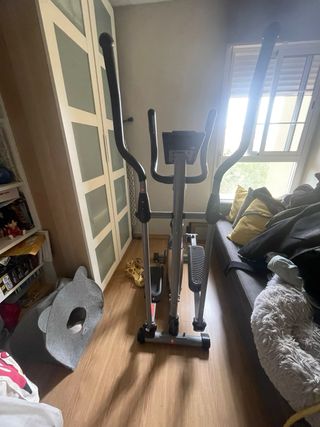 Bicicleta Elíptica 2 en 1 con Sillín