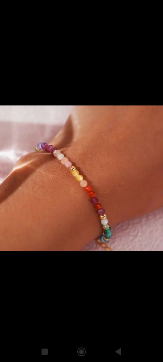 Bracciale handmade acciaio inossidabile oro