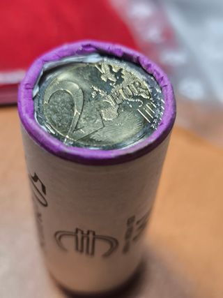 Cartucho Moneda 2 Euros Santiago 2018